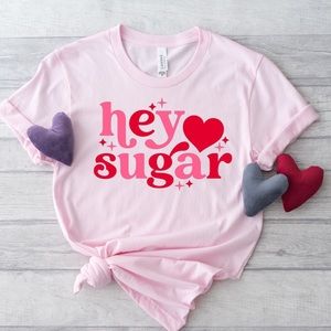 XS Valentines Day shirt and sweatshirt bundle
